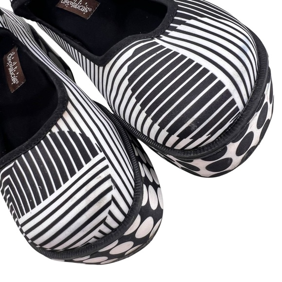 HOT CHOCOLATE DESIGNS  Chocolaticas Op Art Mary Jane Platforms - Picture 4 of 16